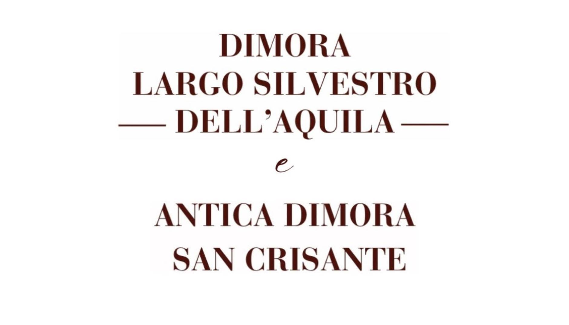 Ferienhaus Dimora Largo Silvestro Dell'aquila- Centro Storico *